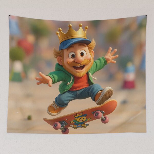 Item preview, Skater King designed and sold by Sillytoe.
