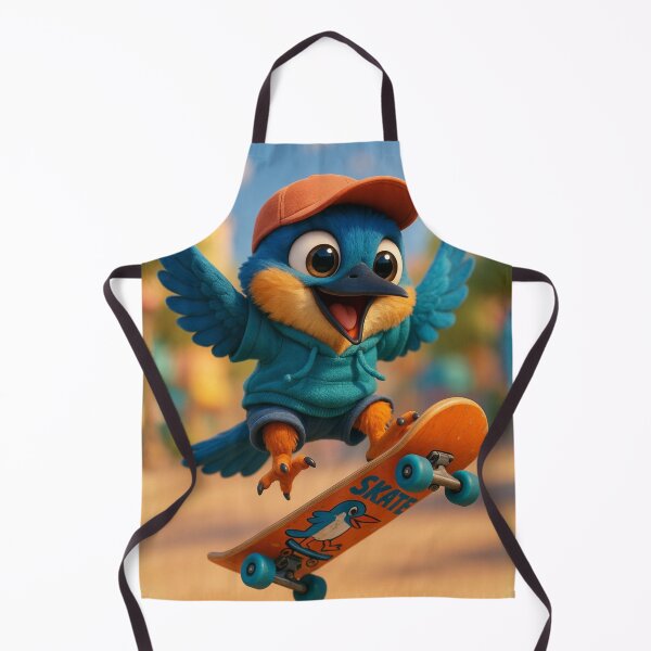 Item preview, Skater Kingfisher designed and sold by Sillytoe.