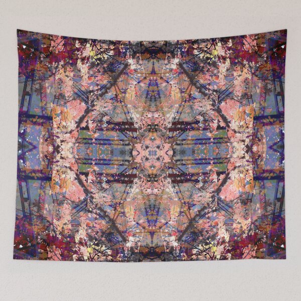 Item preview, Pink flow geometry 3 designed and sold by Maxiverse.