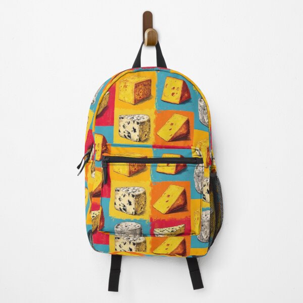 Item preview, Digital Art of Cheese Wedges in Living Color- A Bright Celebration of Artisan Flavors designed and sold by OlfactoART Studio.