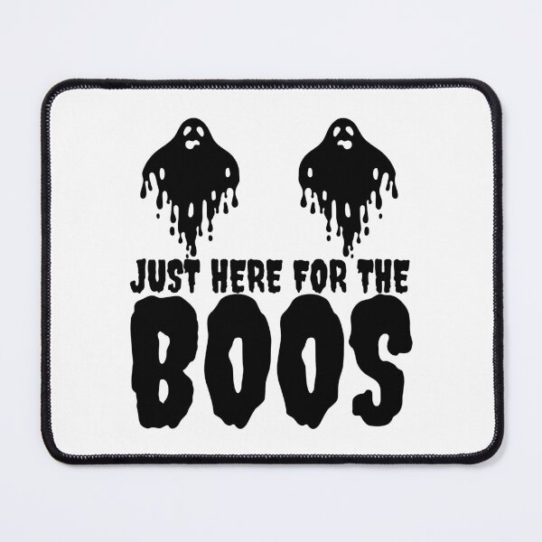 Item preview, Just Here for the Boos – Funny Halloween Wordplay Design designed and sold by JA World - Art & Design.