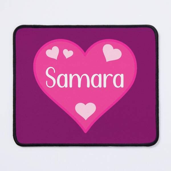 Item preview, Samara Name Pink Heart  designed and sold by Jeallan Designs.