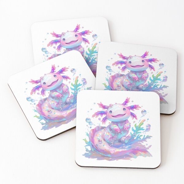 Item preview, Cute happy axolotl designed and sold by SMARTKIT  DESIGNAGENCY.