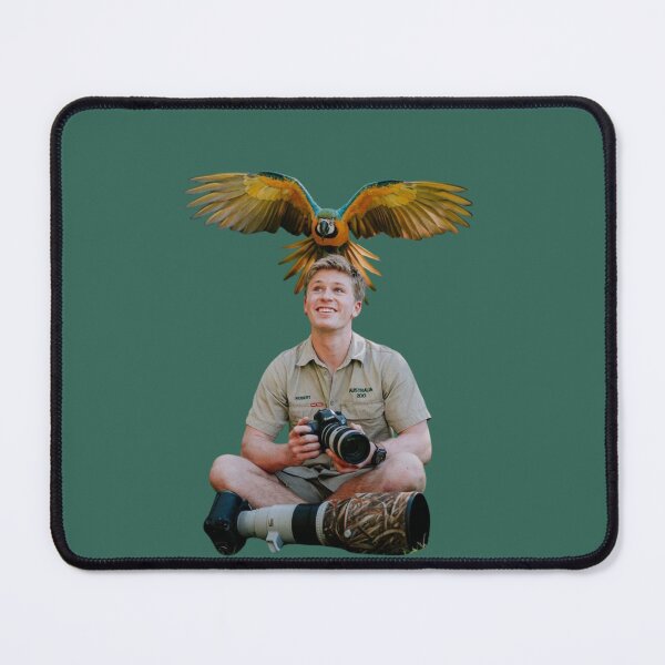 Item preview, Robert Irwin with a Parrot designed and sold by peachkeen88.