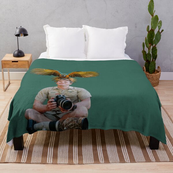 Item preview, Robert Irwin with a Parrot designed and sold by peachkeen88.