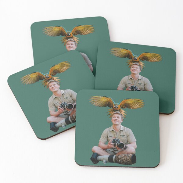 Item preview, Robert Irwin with a Parrot designed and sold by peachkeen88.