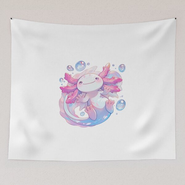 Item preview, Cute happy axolotl designed and sold by SMARTKIT  DESIGNAGENCY.