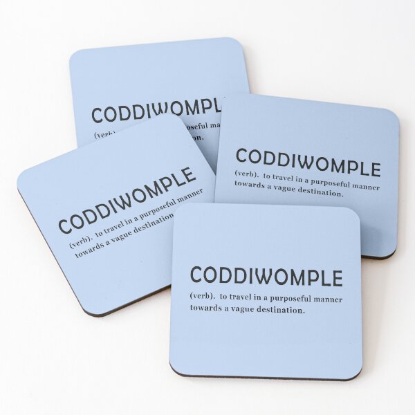 Item preview, Coddiwomple Unusual Word designed and sold by Jeallan Designs.