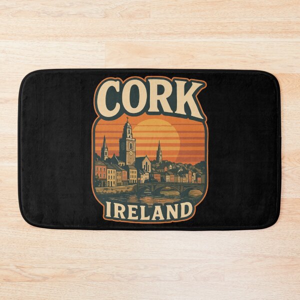 Item preview, Cork Ireland Retro Travel designed and sold by TomFrontierArt.