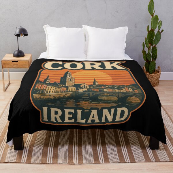 Item preview, Cork Ireland Retro Travel designed and sold by TomFrontierArt.