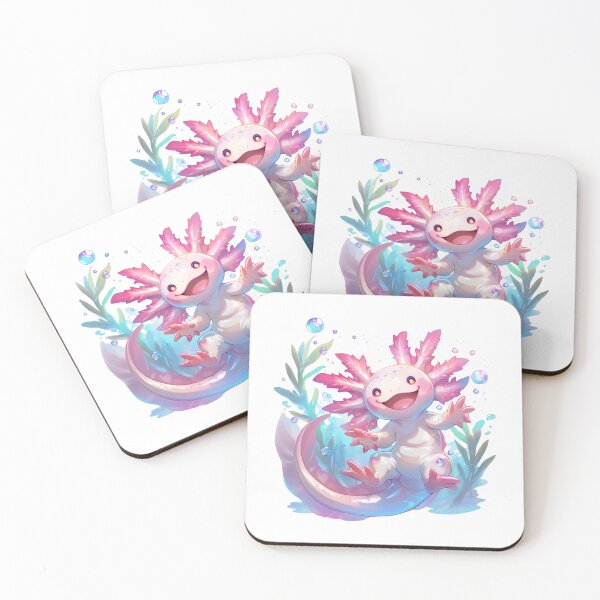 Item preview, Cute happy axolotl designed and sold by SMARTKIT  DESIGNAGENCY.