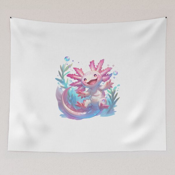Item preview, Cute happy axolotl designed and sold by SMARTKIT  DESIGNAGENCY.