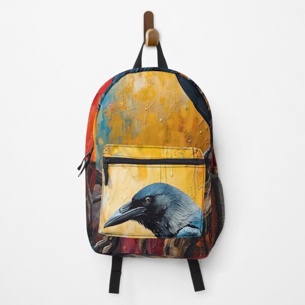 Item preview, Raven on dry branches Oil Paintings designed and sold by Modern-Tropical.