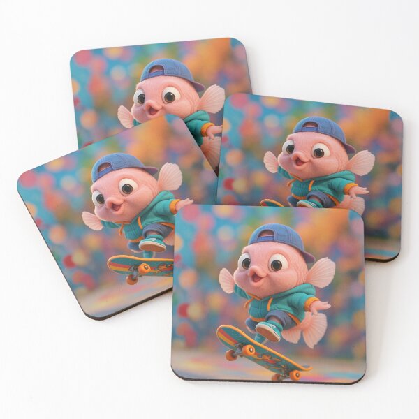 Item preview, Skater Kissing Gourami designed and sold by Sillytoe.