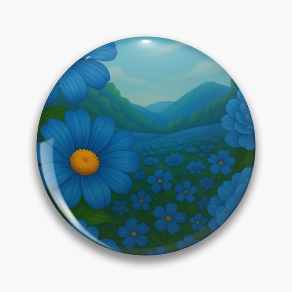 Item preview, Luxury Floral Garden Series – Blue Edition designed and sold by Ceylon Luxe Collections.