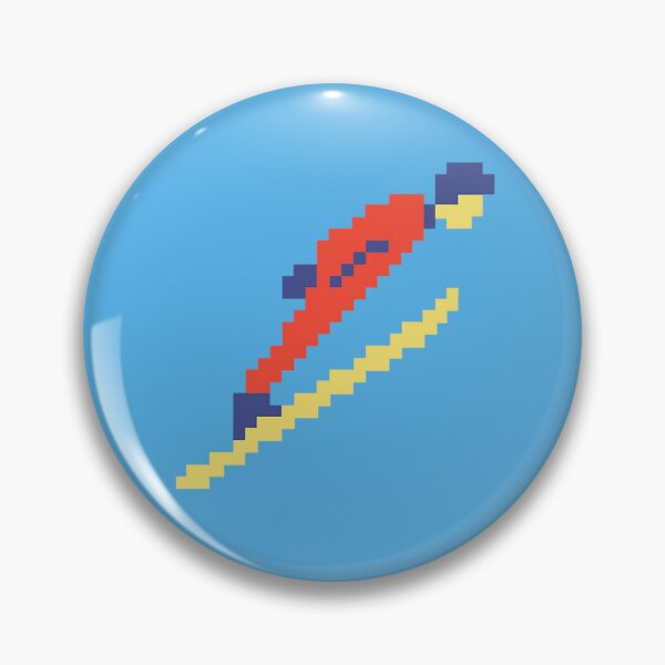 Item preview, Ski Jumping | Ski Jumper| Retro Pixel-Art designed and sold by Anniko Art Studio.