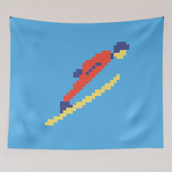Item preview, Ski Jumping | Ski Jumper| Retro Pixel-Art designed and sold by Anniko Art Studio.