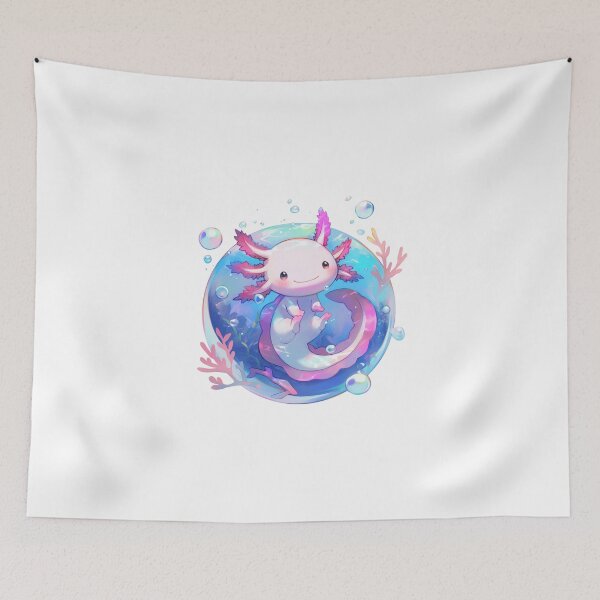 Item preview, Cute happy axolotl designed and sold by SMARTKIT  DESIGNAGENCY.