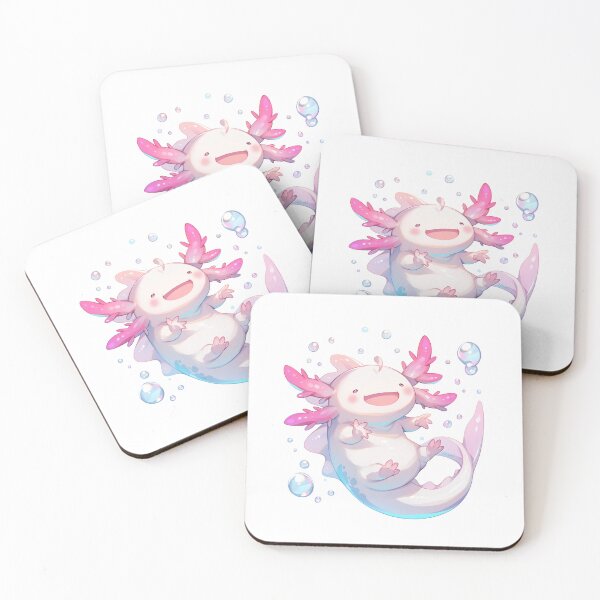 Item preview, Cute happy axolotl designed and sold by SMARTKIT  DESIGNAGENCY.