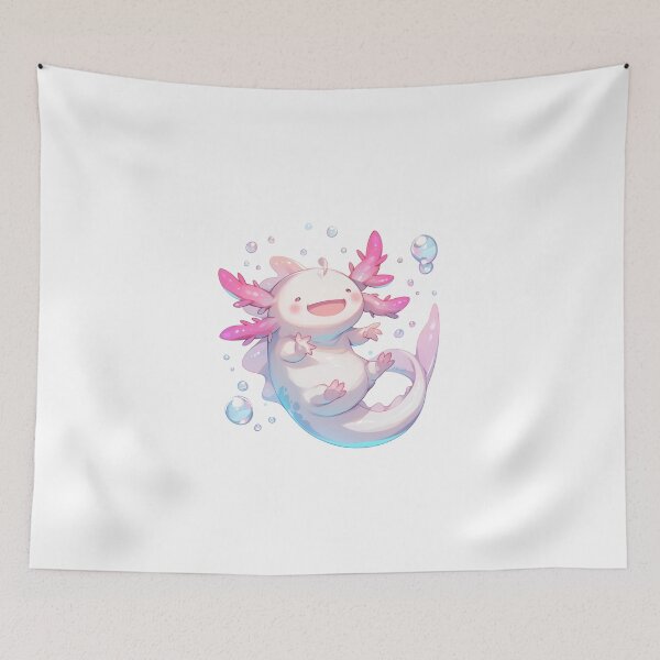 Item preview, Cute happy axolotl designed and sold by SMARTKIT  DESIGNAGENCY.