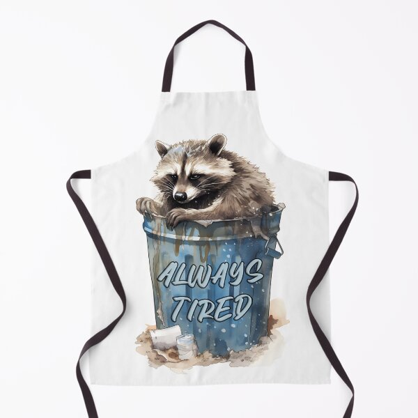 Item preview, Funny Raccoons Series: Always Tired designed and sold by BadLuckByDesign.