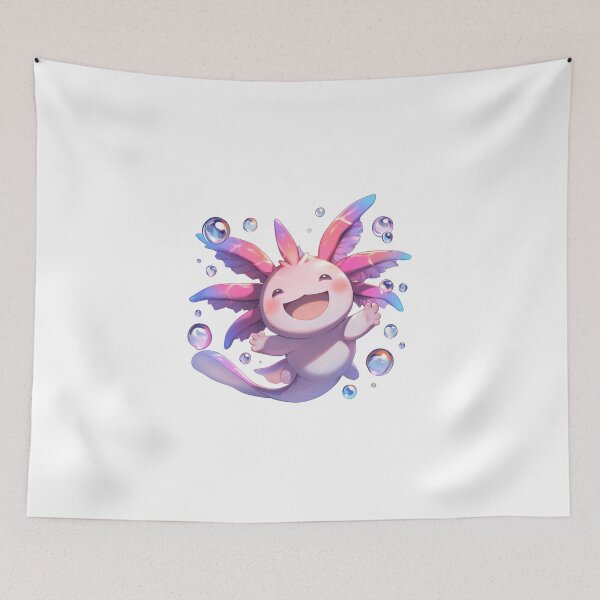 Item preview, Cute happy axolotl designed and sold by SMARTKIT  DESIGNAGENCY.