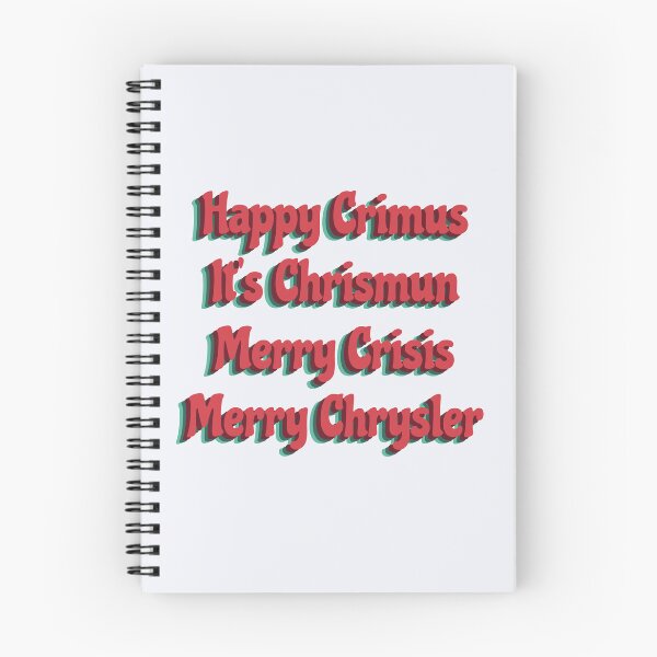 Item preview, Happy Crimus It's Chrismun Merry Crisis Merry Chrysler designed and sold by DividY.