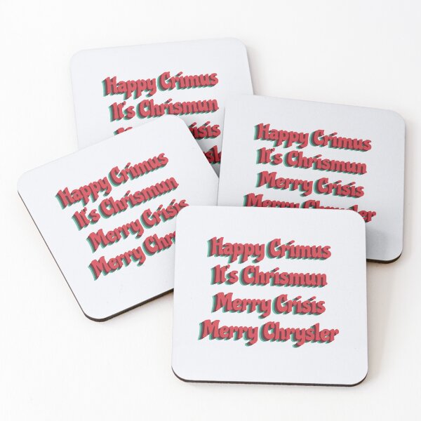 Item preview, Happy Crimus It's Chrismun Merry Crisis Merry Chrysler designed and sold by DividY.