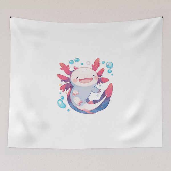 Item preview, Cute happy axolotl designed and sold by SMARTKIT  DESIGNAGENCY.