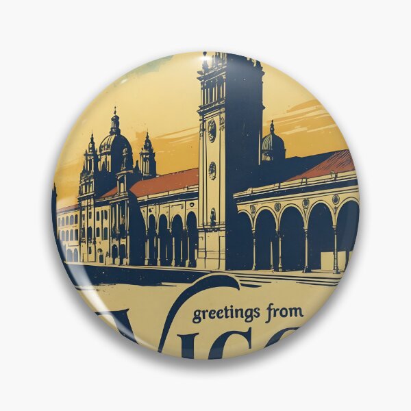 Item preview, Greetings from Vigo Spain Vintage Travel Retro Postcard Design designed and sold by TravelPostcardGems.