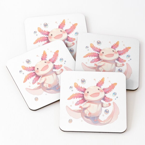 Item preview, Cute happy axolotl designed and sold by SMARTKIT  DESIGNAGENCY.