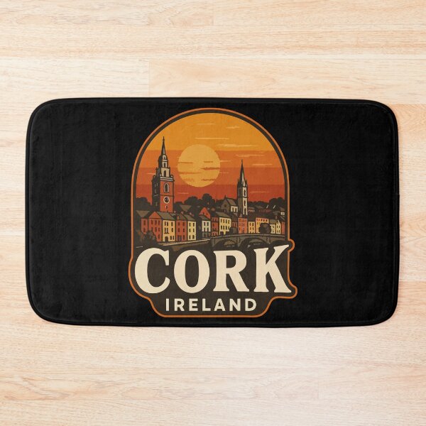 Item preview, Cork Ireland Retro Vintage Travel designed and sold by TomFrontierArt.