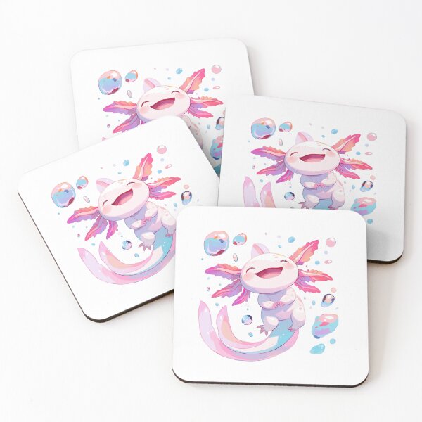 Item preview, Cute happy axolotl designed and sold by SMARTKIT  DESIGNAGENCY.