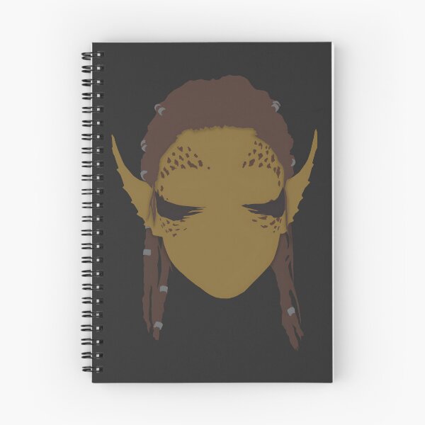 Item preview, Lae'zel Head Silhouette designed and sold by BadLuckByDesign.