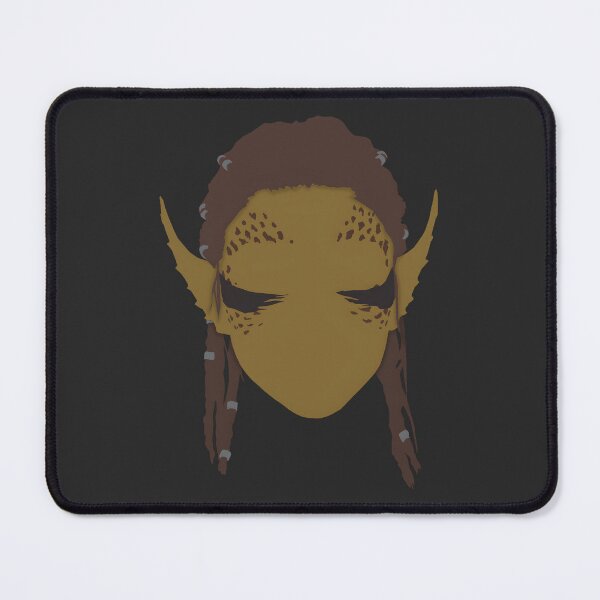Item preview, Lae'zel Head Silhouette designed and sold by BadLuckByDesign.