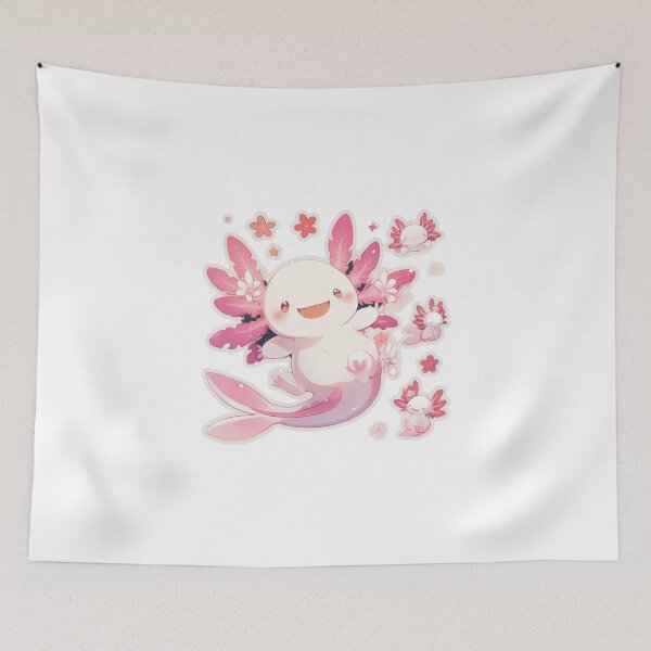 Item preview, Cute happy axolotl designed and sold by SMARTKIT  DESIGNAGENCY.