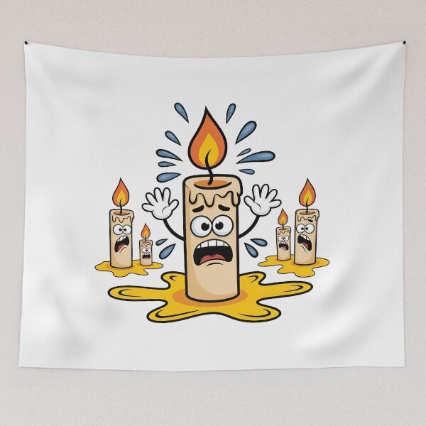 Item preview, Local Candle Lady – Funny Design for Candle Makers designed and sold by MystiMagica.