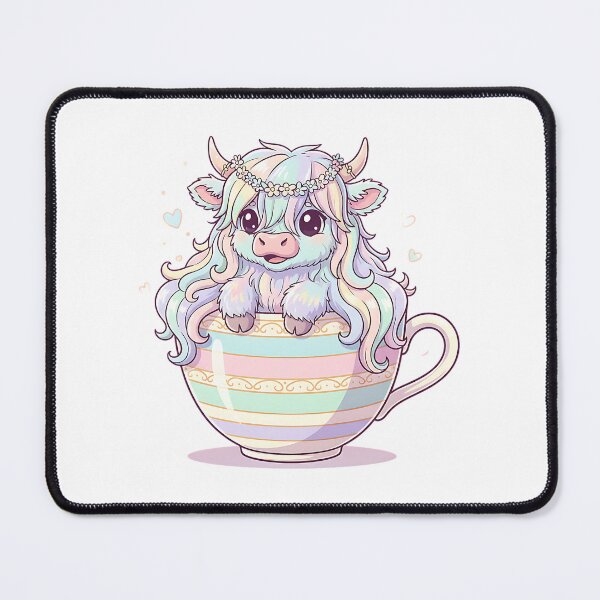 Item preview, Cute Highland cow in a teacup designed and sold by Metaverse8.