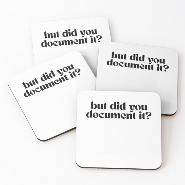 Item preview, But Did You Document It Office Saying Funny Human Resources designed and sold by SkeletonsDanger.