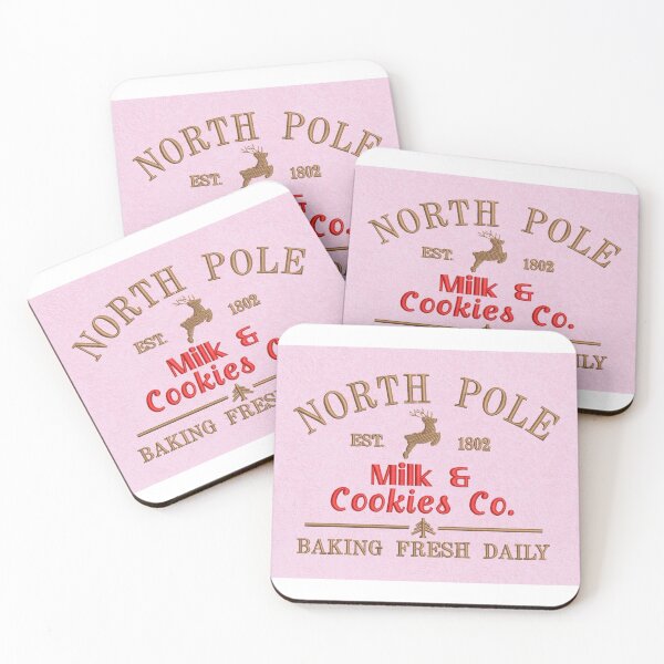 Item preview, North Pole Milk and Cookies Co. Sign designed and sold by Adronia.