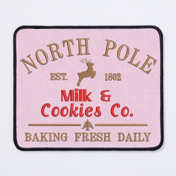 Item preview, North Pole Milk and Cookies Co. Sign designed and sold by Adronia.