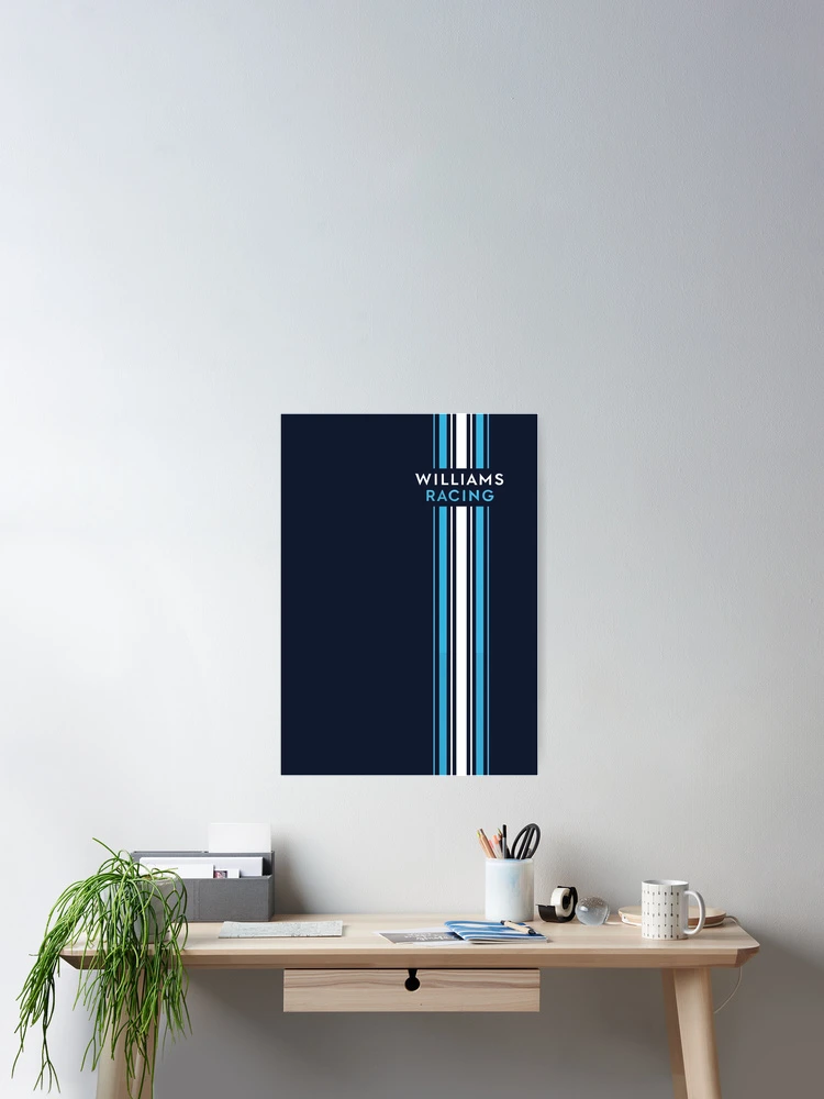 Thumbnail 2 of 3, Poster, Williams Racing F1 Stripes designed and sold by Studio F1Grid.