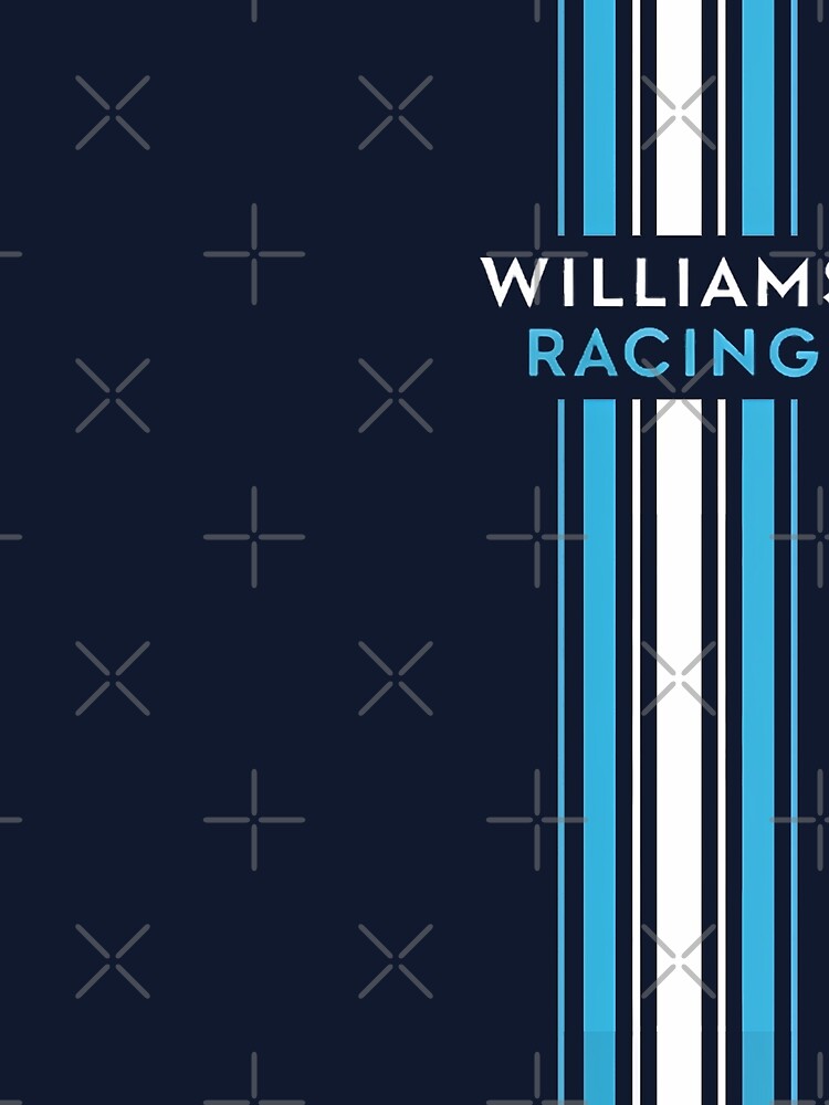 Thumbnail 3 of 3, Scarf, Williams Racing F1 Stripes designed and sold by GridLineDesigns.