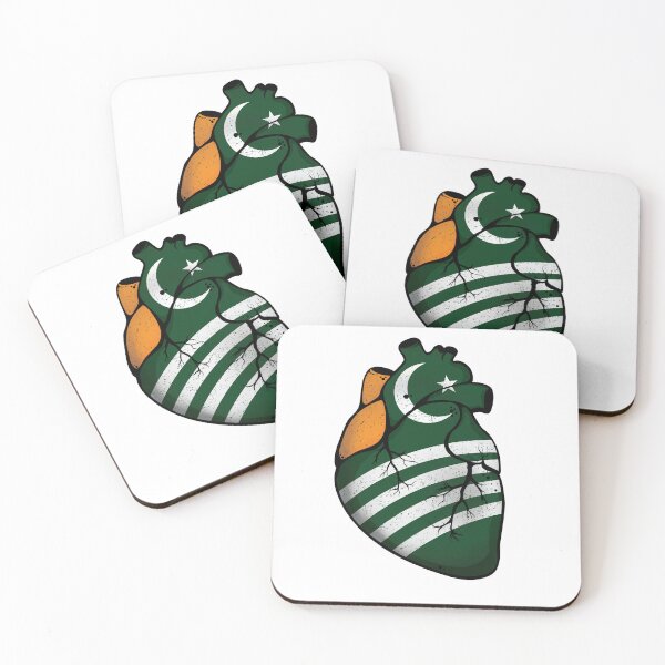 Item preview, Kashmir Flag Heart designed and sold by GamerGearTees.