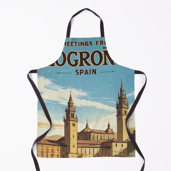Item preview, Greetings from Valladolid Spain Vintage Travel Retro Postcard Design designed and sold by TravelPostcardGems.