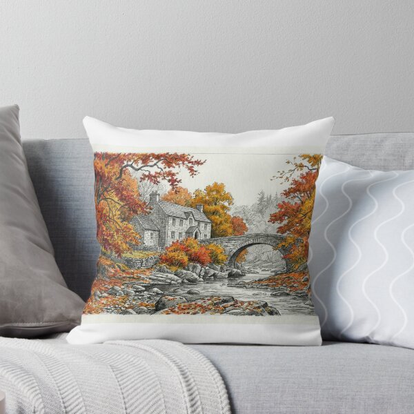 Item preview, The Hermitage at Dunkeld designed and sold by Highland-AI-Art.
