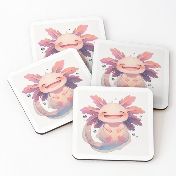 Item preview, Cute happy axolotl designed and sold by SMARTKIT  DESIGNAGENCY.