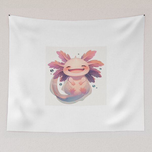 Item preview, Cute happy axolotl designed and sold by SMARTKIT  DESIGNAGENCY.