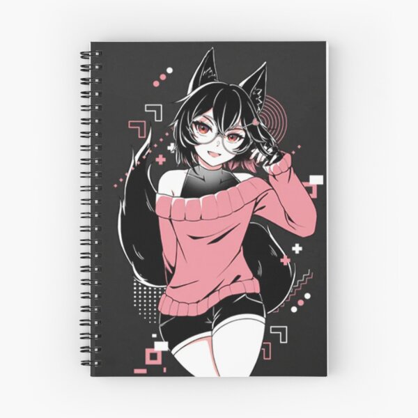 Artikelvorschau, Shizu Kurokami Vtuber entworfen und verkauft von Abstract Finds.