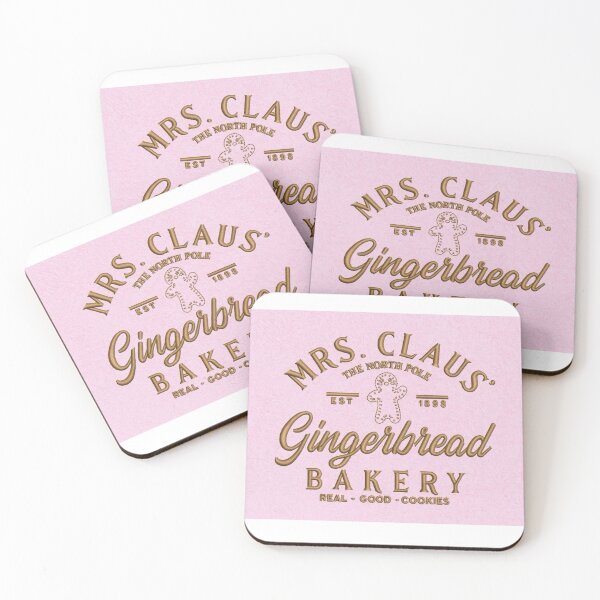 Item preview, Mrs. Claus Gingerbread Bakery Emblem designed and sold by Adronia.